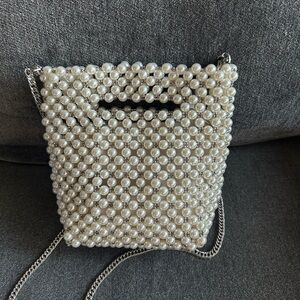 Zara Pearl Handbag